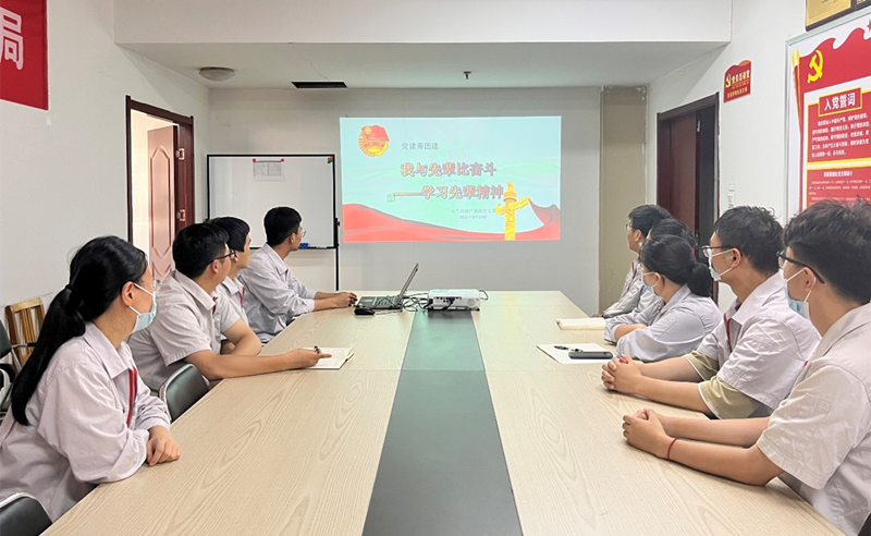 青年精神素养提升工程丨yl6776永利集团有限团委开展“我与先进比斗争”大学习大讨论活动-yl6776永利集团