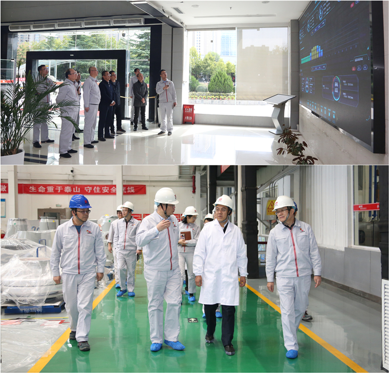 中国西电集团党委常委，，，，，，中国西电党委常委、总会计师石丹来yl6776永利集团有限调研-yl6776永利集团