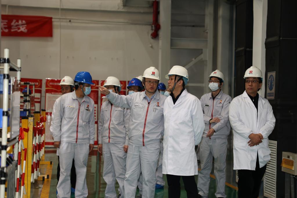 中国西电集团党委常委、中国西电党委常委、副总司理马玎一行调研yl6776永利集团有限-yl6776永利集团