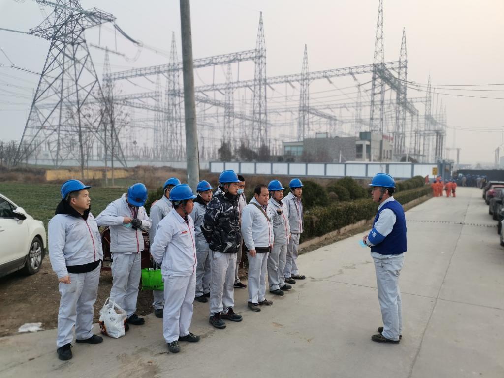 冲刺一季度 | yl6776永利集团有限乾县750kV变电站增容刷新项目第四阶段施工顺遂完成⑤-yl6776永利集团