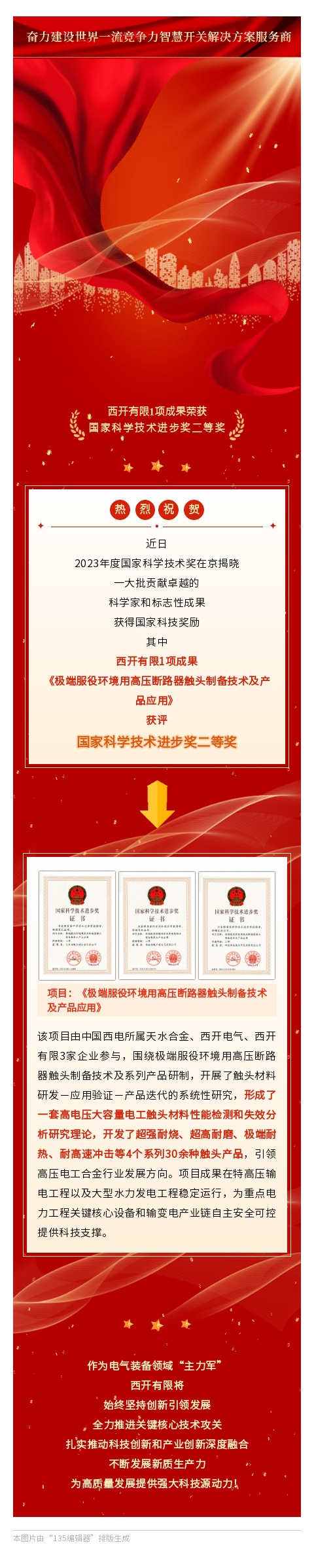 声誉时刻 | yl6776永利集团有限1项效果荣获国家科学手艺前进奖二等奖-yl6776永利集团