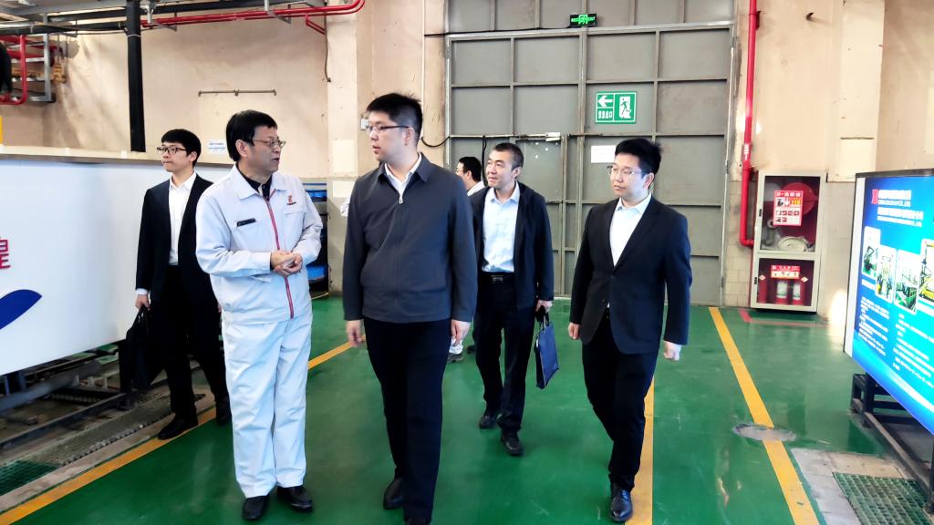 深入调研 务求实效 | 中国西电党委副书记、总司理赵启调研yl6776永利集团精饰-yl6776永利集团