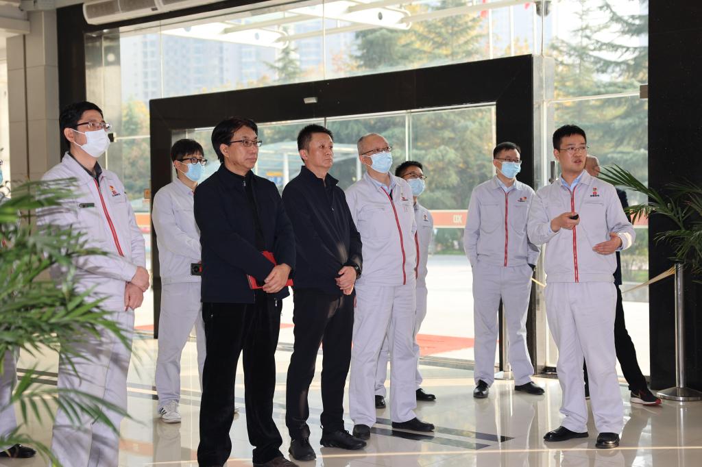 中国西电集团党委常委、中国西电党委常委、副总司理马玎一行调研yl6776永利集团有限-yl6776永利集团