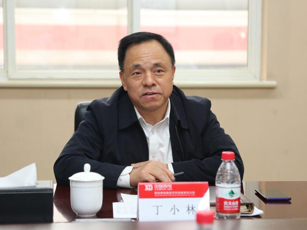 中国西电集团党委书记、董事长丁小林一行调研yl6776永利集团有限-yl6776永利集团