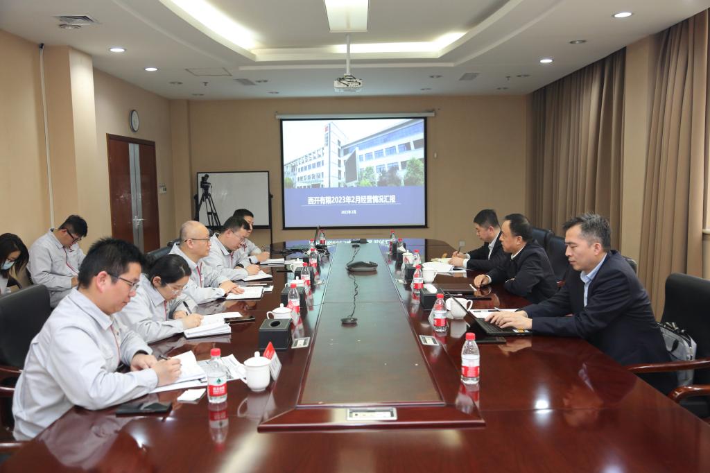 中国西电集团党委书记、董事长丁小林一行调研yl6776永利集团有限-yl6776永利集团